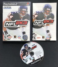NFL 2K3 (Sony Playstation 2, 2002) PS2 Sports Football EA Sega COMPLETE