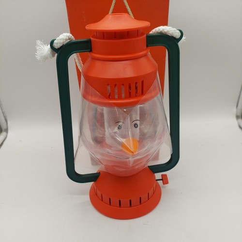 Vintage Christmas Flickering Snowman Lantern Decoration Hanging or Tabletop - Picture 4 of 4
