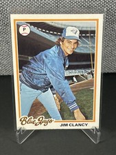 1978 Topps Jim Clancy Rookie #496 Toronto Blue Jays