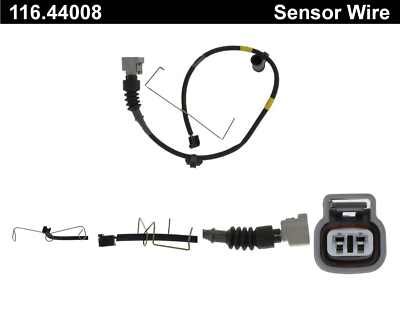 Frt Disc Brake Pads Sensor Wire  Centric Parts  116.44008
