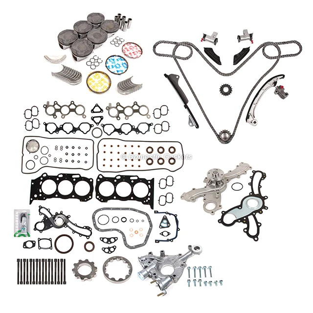 Kit de reconstrucción de motor de revisión para Toyota Avalon Camry RAV4 05-15 Lexus 3,5 L 2GRFE Foto 2 de 4