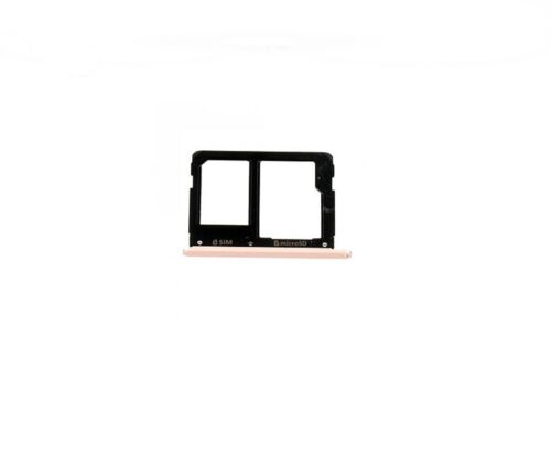SIM & MICRO SD CARD HOLDER TRAY FOR SAMSUNG GALAXY A3 / A5 / A7 2016 Pink - Picture 1 of 1