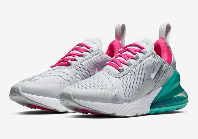 nike air max 270 white pink