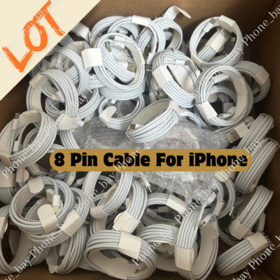 1-1000 Lot USB Charger Cable Cord For Apple iPhone 6 7 8 X XR 11 12 13 14ProMax 