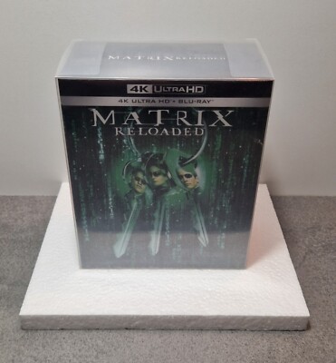 The Matrix Reloaded 4K - One Click Box - MantaLab - Bluray Steelbook - NEU & OVP