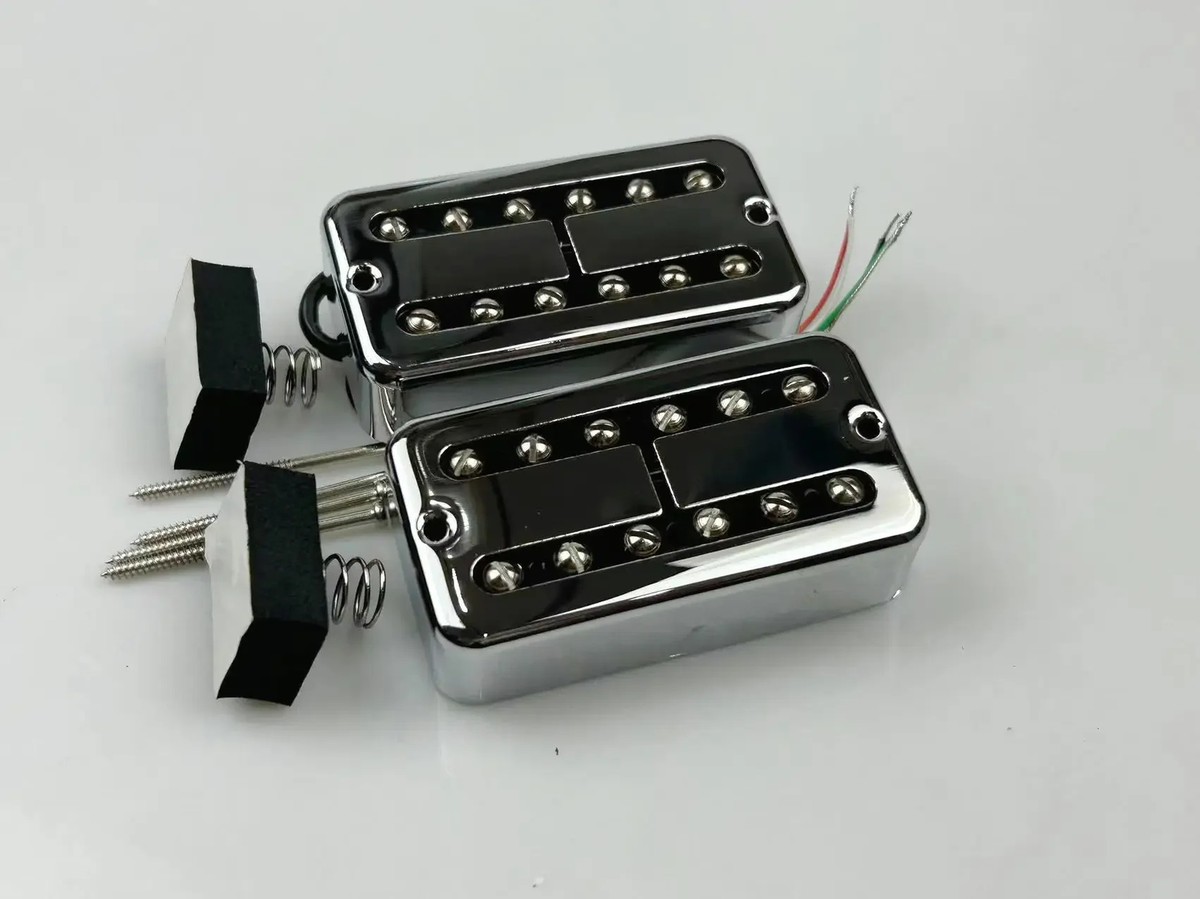 Upgraded Vintage FilterTron Style Guitar Humbucker Pickup Chrome N