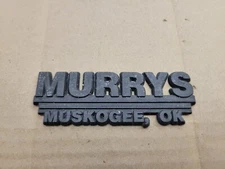 Murrys Nissan Muskogee Oklahoma OK Car Dealership Dealer Emblem Badge Logo Name