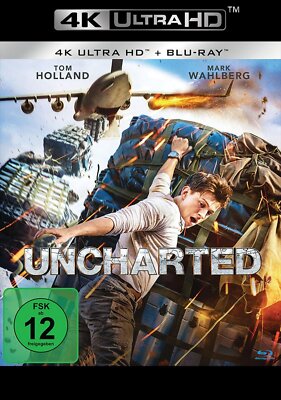 Uncharted - 4K Ultra HD - (Mark Wahlberg) # UHD+BLU-RAY-NEU