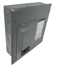 GE 125A Main Lug Load Center 120/240V 16 Spaces NEMA 1 Flush Mount TLM812FCUD