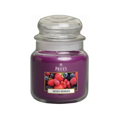 (57,50 EUR/kg) Prices Candles - Duftkerze Mixed Berries - 100g Bonbonglas