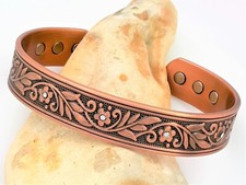 Magnetic pure copper adjustable bracelet with 6 magnet,free UK delivery, gift