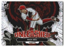 2023 Donruss Unleashed Silver Mick Abel #U8 Philadelphia Phillies