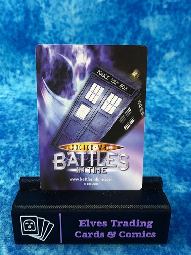 Tarjeta coleccionable Doctor Who Battles in Time 3: Invader única CCG de Topps 2007 - Imagen 112 de 402