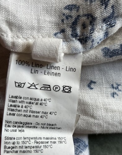*120% Lino* Strappy Maxi Dress Boho IT42 UK10 NWT RP £229 - Picture 13 of 14