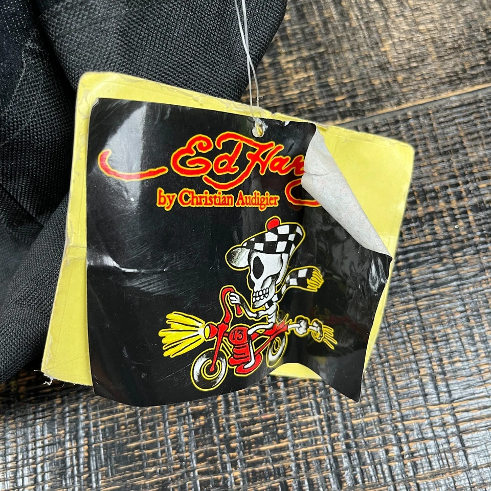 复古 Ed Hardy 双豹黑色行李袋 x Christian Audigier — 第 4/4 张图片