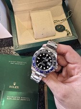 Rolex GMT-Master II Batman Stainless Steel Men's Watch 116710BLNR