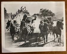 Gene Autry Signed Autograph Signature 8x10 B&W The Last of the Pony Riders Vint