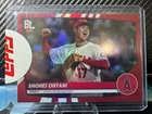 2023 Topps Big League Red Foil Shohei Ohtani #287 Angels Dodgers SEALED PSA 10 ?
