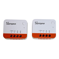 Sonoff ZBMINIL2 Zigbee Smart Light Switch No Neutral Alexa Google 2-Pack