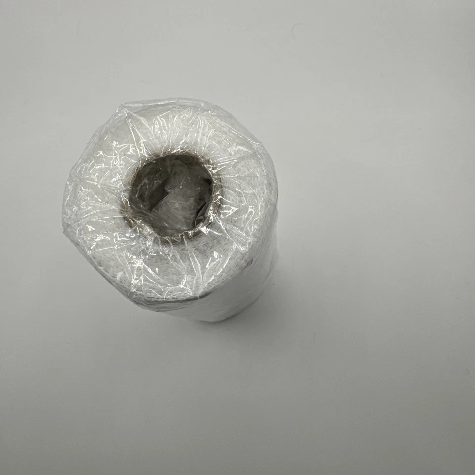 Floral Garden Holiday Decorative Mesh - New - 6" x 5 yd - White - Image 4 of 4