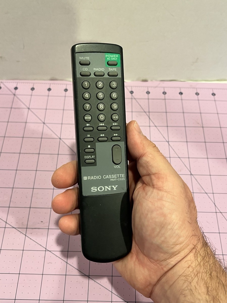 Sony RMT-C555 Radio Cassette Remote for CFD545 CFD535 CFD555
