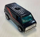 Vintage Black Wall Van HotWheels