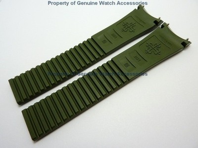 Patek Philippe Aquanaut 5164, 5164A Khaki Green (21mm X 18)Rubber