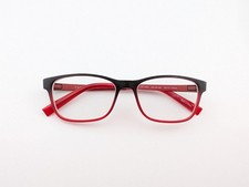 Esprit Eyeglasses, Frames Only, ET17457 587, 50-15-135, Plastic, Black/Red