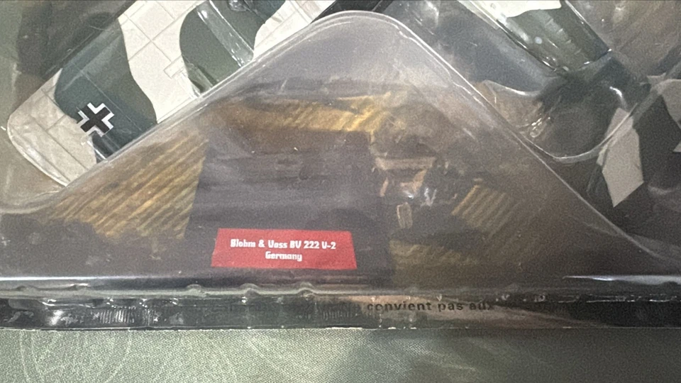 BLOHM & VOSS BU 222 U-2 GERMANY SCALA 1:72 ALTAYA AEREO MODELLINO NEW IN BOX - Immagine 2 di 4