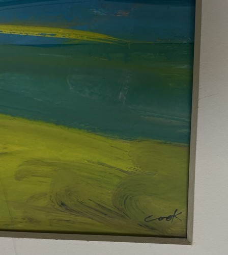 oil painting on board unframed - Picture 2 of 2