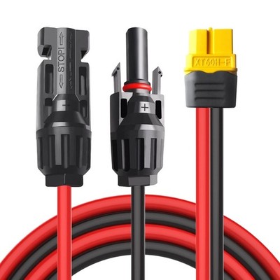 ALLPOWERS Solarladekabel Solarstecker auf XT60 Stecker Solarpanel Adapter Kabel