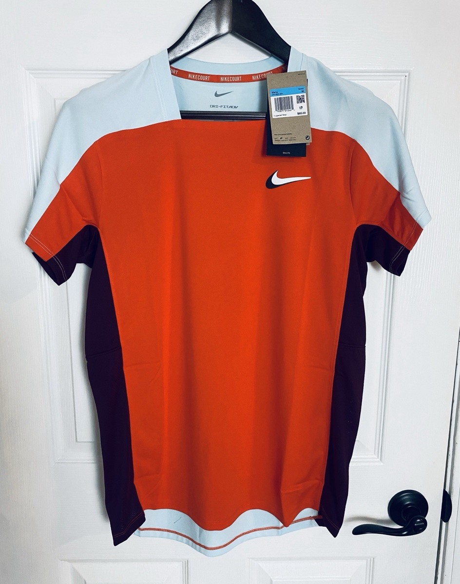 Nike Carlos Alcaraz 2022 US Open NYC Tennis Shirt Medium Roger