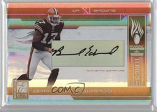 2006 Donruss Elite Gold Signatures 30/49 Braylon Edwards Paul Warfield Auto 0q4