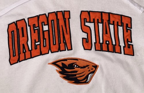 Vintage Colosseum NCAA Oregon State Beavers Embroidered Hoodie Mens Small - Picture 7 of 16