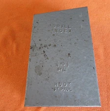 Huot 29 bit  HSS Drill Index,  1/16 - 1/2 By 1/64ths, complete