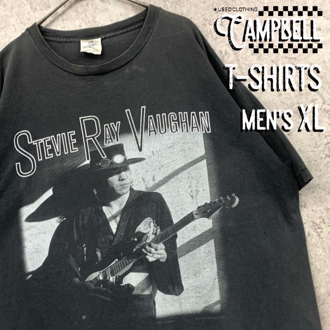 Vintage 90s Stevie Ray Vaughan バンドTシャツ Stevie Ray Vaughan Band T-Shirt 90s XL Vintage Black Music