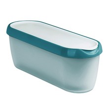 Ice Cream Storage Tub, 1.5 Quart Bpa Free, Lid Included, Blue