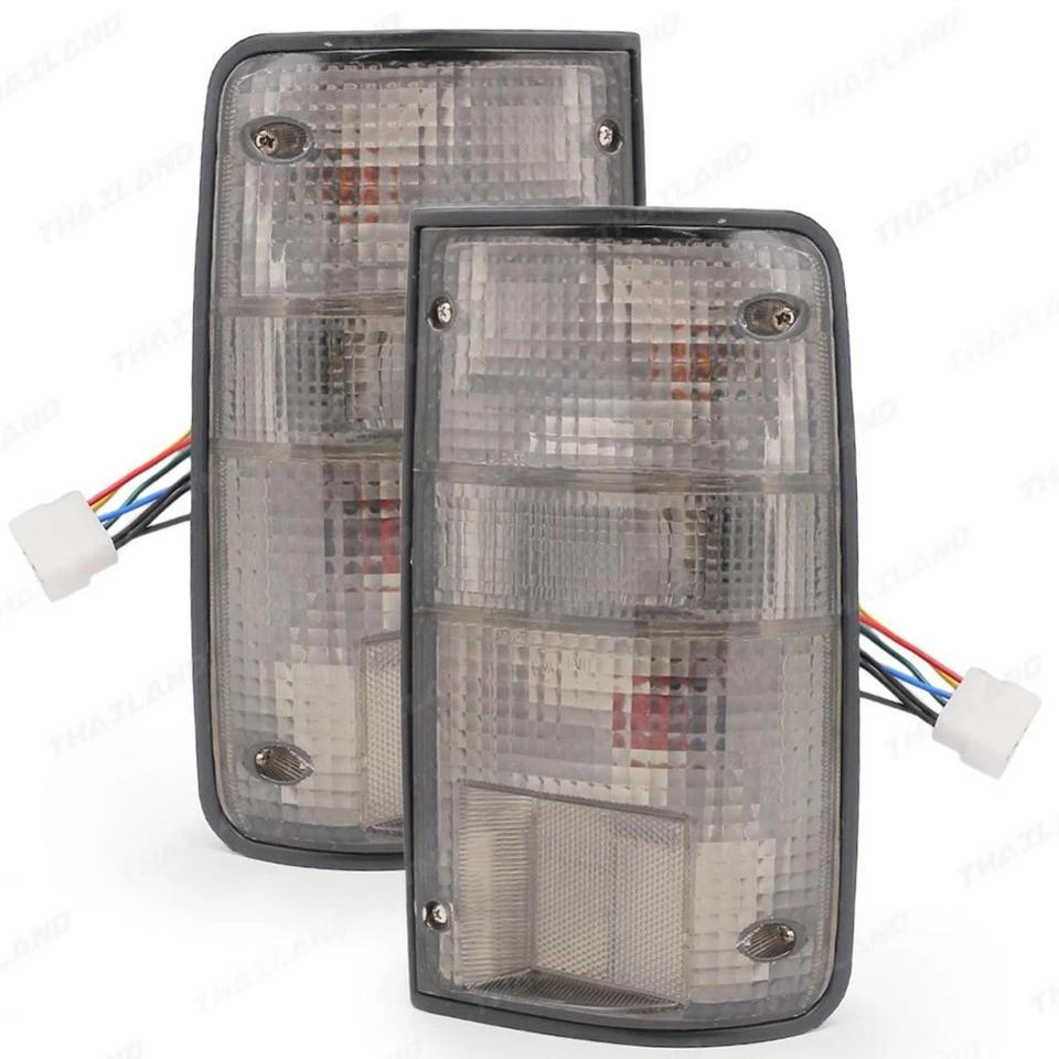 2X Rear Tail Lamp Light Smoke Len For Toyota Hilux LN85 LN100 LN106 1990 - 1997 Foto 3 de 4