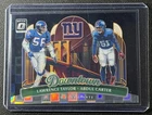 ABDUL CARTER LAWRENCE TAYLOR 2025 DONRUSS OPTIC #9 DOWNTOWN BLACK PANDORA RC /25