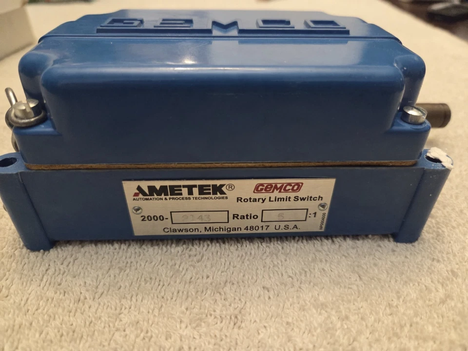 Interruptor de límite giratorio Ametek Gemco 2000 2243 relación 5 Foto 4 de 4