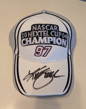 Chapeau champion coupe NEXTEL 2004 SIGNÉ Kurt Busch