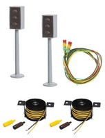 Faller - 1/87 2 Led-Stoplichten Met Stopplaats Toy NEU
