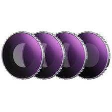 NEEWER ND Filter Set DJI Osmo Action 5/4 4-Pack , ND8-64, HD Glass, FL-B04