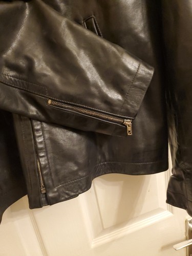Nicole Farhi Oversized Lederjacke - Bild 6 von 22