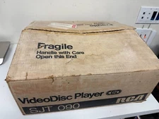 NOS New Old Stock SELECTAVISION RCA SJT 090 - VideoDisc Player CED