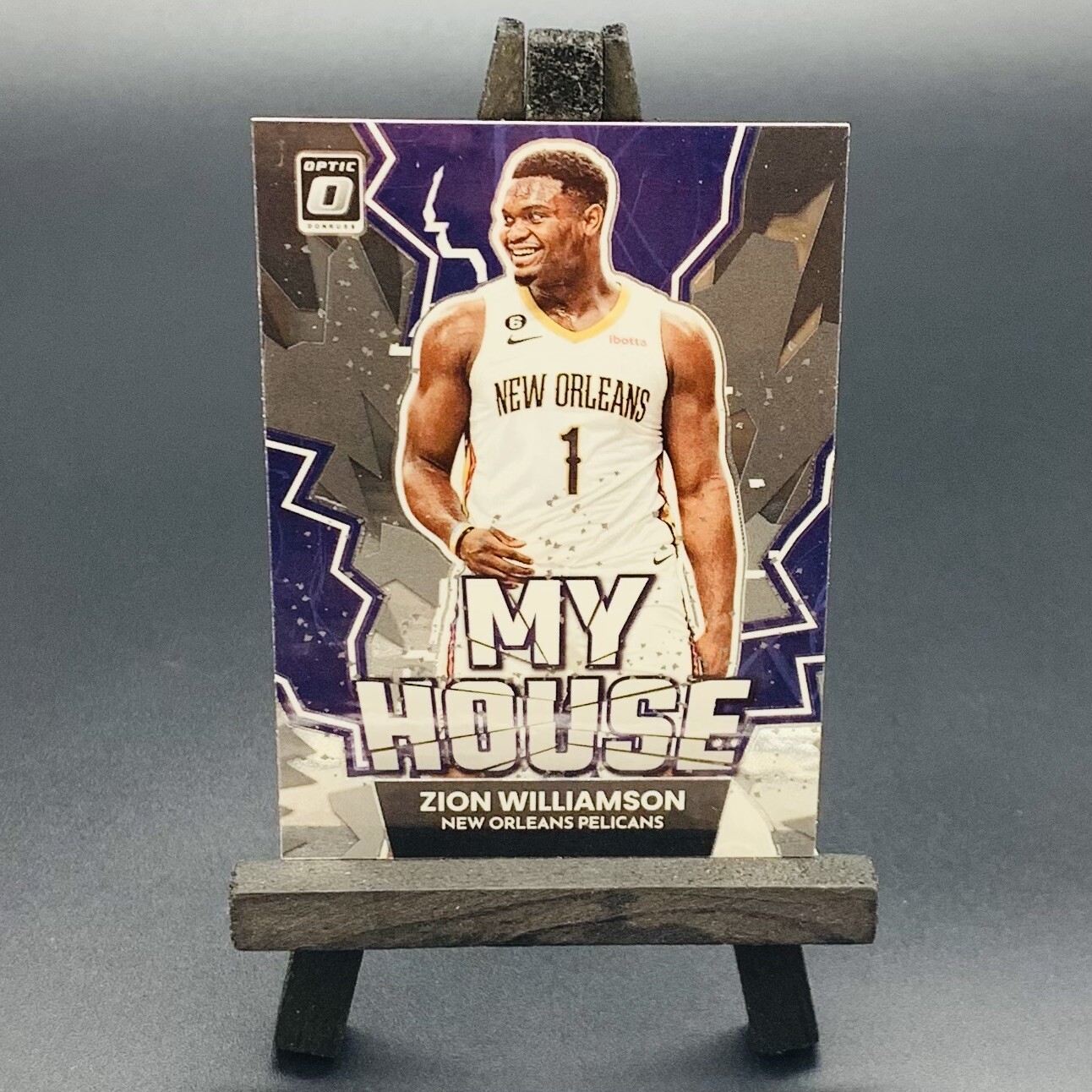 NBA 2022-23 Donruss Optic Zion Williamson My House Silver Holo Prizm #20 NOP