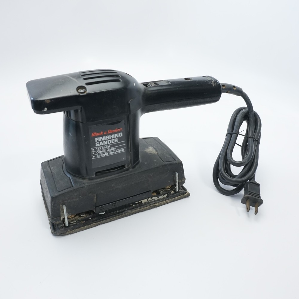 Black & Decker Electric Finishing Sander Orbital Action Corded 7436 Type 1