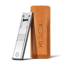 MR GREEN Ultra Thin Nail Clippers like Henckels German Collapsible Stainless 