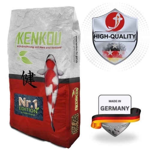 Koifutter 5kg - KENKOU Nr.1 Edition - 5-10mm Schwimmende Pellets für Koi - Bild 1 von 13