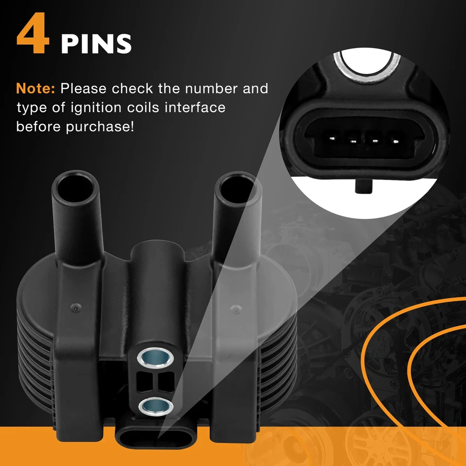 Bobina de encendido apta para Sportster 1200 883 Iron Nightster Roadster Street 500 750 ROD Foto 3 de 4